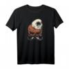 Albanische Flagge Eagle mit Ehrfürchtigem Schädel T-Shirt - Patriotisches Design für Albaner in Deutschland