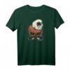 Albanische Flagge Eagle mit Ehrfürchtigem Schädel T-Shirt - Patriotisches Design für Albaner in Deutschland