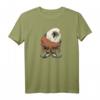 Albanische Flagge Eagle mit Ehrfürchtigem Schädel T-Shirt - Patriotisches Design für Albaner in Deutschland