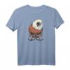 Albanische Flagge Eagle mit Ehrfürchtigem Schädel T-Shirt - Patriotisches Design für Albaner in Deutschland