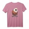 Albanische Flagge Eagle mit Ehrfürchtigem Schädel T-Shirt - Patriotisches Design für Albaner in Deutschland
