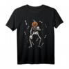 Gruseliger Skelett-Kürbiskopf Halloween Schädel T-Shirt - Perfekt für Horror, Trick or Treat und Halloween Partys