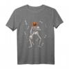 Gruseliger Skelett-Kürbiskopf Halloween Schädel T-Shirt - Perfekt für Horror, Trick or Treat und Halloween Partys