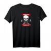 Jackass Forever Rote Schädel und Krücken Logo Raglan - Offiziell lizenzierte MTV T-Shirts für Männer und Frauen