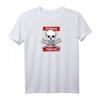 Jackass Forever Rote Schädel und Krücken Logo Raglan - Offiziell lizenzierte MTV T-Shirts für Männer und Frauen