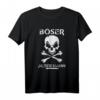 Graffiti Böser alter Mann Schädel T-Shirt - Auffälliges Totenkopf Design, ideales Geschenk für Männer & Großväter bei Feiern