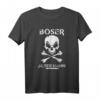 Graffiti Böser alter Mann Schädel T-Shirt - Auffälliges Totenkopf Design, ideales Geschenk für Männer & Großväter bei Feiern