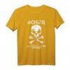 Graffiti Böser alter Mann Schädel T-Shirt - Auffälliges Totenkopf Design, ideales Geschenk für Männer & Großväter bei Feiern