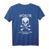 Graffiti Böser alter Mann Schädel T-Shirt - Auffälliges Totenkopf Design, ideales Geschenk für Männer & Großväter bei Feiern
