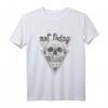 Not Today Satan - Gothic Totenkopf Schädel T-Shirt für Witchcraft, Black Magic & Halloween Fans