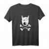 Piraten Hund Mit Knochen T-Shirt - Lustiges Hundemotiv im Comic- oder Cartoon-Stil für Hundeliebhaber und Piratenfans, ideales Geschenk