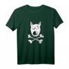 Piraten Hund Mit Knochen T-Shirt - Lustiges Hundemotiv im Comic- oder Cartoon-Stil für Hundeliebhaber und Piratenfans, ideales Geschenk