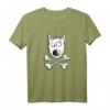 Piraten Hund Mit Knochen T-Shirt - Lustiges Hundemotiv im Comic- oder Cartoon-Stil für Hundeliebhaber und Piratenfans, ideales Geschenk