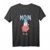 Möwe Spruch Meer Nordsee Ostsee Norddeutsch T-Shirt - Lustiges Küstenshirt für Nordsee- und Norddeutschland-Fans