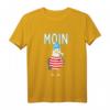 Möwe Spruch Meer Nordsee Ostsee Norddeutsch T-Shirt - Lustiges Küstenshirt für Nordsee- und Norddeutschland-Fans