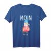 Möwe Spruch Meer Nordsee Ostsee Norddeutsch T-Shirt - Lustiges Küstenshirt für Nordsee- und Norddeutschland-Fans