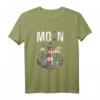 Moin - Digga Spruch Meer See Norddeutsch Leuchtturm Vintage Langarmshirt für Norddeutschland Fans & Meerliebhaber