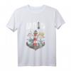 Moin - Digga Spruch Meer See Norddeutsch Leuchtturm Vintage Langarmshirt für Norddeutschland Fans & Meerliebhaber