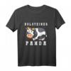 Panda Pandabären Landwirtschaft Bauern Schleswig-Holstein T-Shirt – Für Tierliebhaber, Bauernhoffans & Kawaii Panda Liebhaber in Norddeutschland