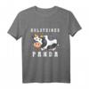 Panda Pandabären Landwirtschaft Bauern Schleswig-Holstein T-Shirt – Für Tierliebhaber, Bauernhoffans & Kawaii Panda Liebhaber in Norddeutschland