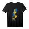 Schweden Herren Nordwikinger Elch Sverige T-Shirt – Schwedische Flagge, Malmö & Stockholm, Perfektes Geschenk für Schwedenfans & Urlauber