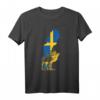 Schweden Herren Nordwikinger Elch Sverige T-Shirt – Schwedische Flagge, Malmö & Stockholm, Perfektes Geschenk für Schwedenfans & Urlauber