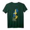 Schweden Herren Nordwikinger Elch Sverige T-Shirt – Schwedische Flagge, Malmö & Stockholm, Perfektes Geschenk für Schwedenfans & Urlauber