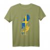 Schweden Herren Nordwikinger Elch Sverige T-Shirt – Schwedische Flagge, Malmö & Stockholm, Perfektes Geschenk für Schwedenfans & Urlauber