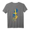 Schweden Herren Nordwikinger Elch Sverige T-Shirt – Schwedische Flagge, Malmö & Stockholm, Perfektes Geschenk für Schwedenfans & Urlauber