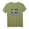 Kristianstad Schweden Stadt T-Shirt mit Schwedischer Flagge – Souvenir für Touristen & Schweden-Fans