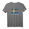 Kristianstad Schweden Stadt T-Shirt mit Schwedischer Flagge – Souvenir für Touristen & Schweden-Fans