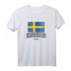 Kristianstad Schweden Stadt T-Shirt mit Schwedischer Flagge – Souvenir für Touristen & Schweden-Fans