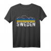 Schweden Fahne Land Urlaubsziel Verreisen T-Shirt - Perfektes Souvenir für Schwedenreisende und Skandinavien-Fans