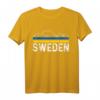 Schweden Fahne Land Urlaubsziel Verreisen T-Shirt - Perfektes Souvenir für Schwedenreisende und Skandinavien-Fans