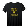 Stockholm, Schweden – Sverige T-Shirt für Fans, Besucher und Reisende mit schwedischem Städte-Design
