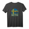Schweden Angler Angeln Angeltour T-Shirt – Perfektes Geschenk für Angelurlaub in Schweden zu Weihnachten & Geburtstag