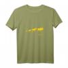 Elch Schweden Moos Evolution Tank Top für skandinavische Fans & Stockholm-Urlauber – Leichtes Tiermotive T-Shirt in Blau-Gelb
