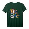 Dabbing Unicorn Schweden Fußball 2019 T-Shirt für Kinder – Lustiges Fan-Shirt für Fußballparty, Turniere & als Geschenk für Fußballfans und Trainer