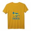 Damen SVERIGE Elch T-Shirt für Skandinavien Fans im Schwedenurlaub mit V-Ausschnitt – Perfekt für Schweden- und Norwegen-Liebhaber