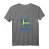 Damen SVERIGE Elch T-Shirt für Skandinavien Fans im Schwedenurlaub mit V-Ausschnitt – Perfekt für Schweden- und Norwegen-Liebhaber