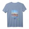 Stockholm Schweden Flagge T-Shirt – Klassisch geschnitten, doppelt genähter Saum, ideal für Fans und Souvenirs