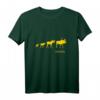 Kinder Elch Schweden Moose Evolution T-Shirt – Skandinavien Fan Geschenk in Blau und Gelb, ideal für Stockholm Urlaub und Elchliebhaber