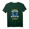 Urlaub Angeln T-Shirt - Ich muss gar nix, ich muss nur nach Schweden - Lustiges Angler-Shirt für Urlaub und Schweden-Liebhaber