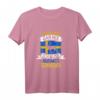 Urlaub Angeln T-Shirt - Ich muss gar nix, ich muss nur nach Schweden - Lustiges Angler-Shirt für Urlaub und Schweden-Liebhaber