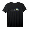 Herzschlag Herzlinie Herzfrequenz Schweden T-Shirt – Perfektes Geschenk für Schweden-Liebhaber, Fans & Nationalitäts-Freunde