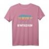 Schweden Vintage Retro Bär Grizzly Souvenir Geschenk T-Shirt für Natur- und Tierliebhaber