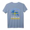Ich muss nur nach Schweden T-Shirt – Skandinavisches Design mit Sehenswürdigkeiten & Nordlichtern