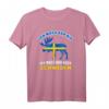 Ich muss nur nach Schweden T-Shirt – Skandinavisches Design mit Sehenswürdigkeiten & Nordlichtern