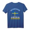 Ich muss nur nach Schweden T-Shirt – Skandinavisches Design mit Sehenswürdigkeiten & Nordlichtern