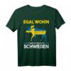 Schweden Skandinavien Geschenk T-Shirt mit Flagge – Perfekt für Skandinavien-Fans und Schweden-Liebhaber